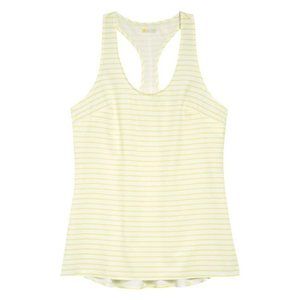 NWT Zella Getaway Stripe Tank Top in Green Blaze M